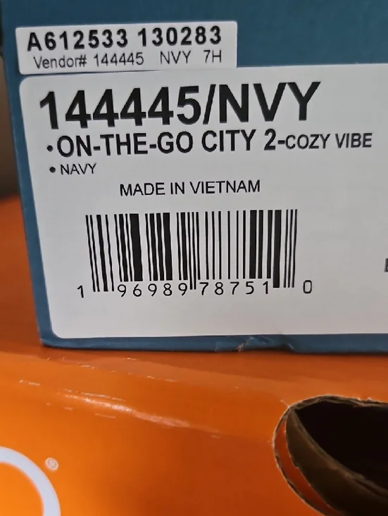 Skechers Navy Blue Faux Fur Ankle Booties - Picture 6 of 6